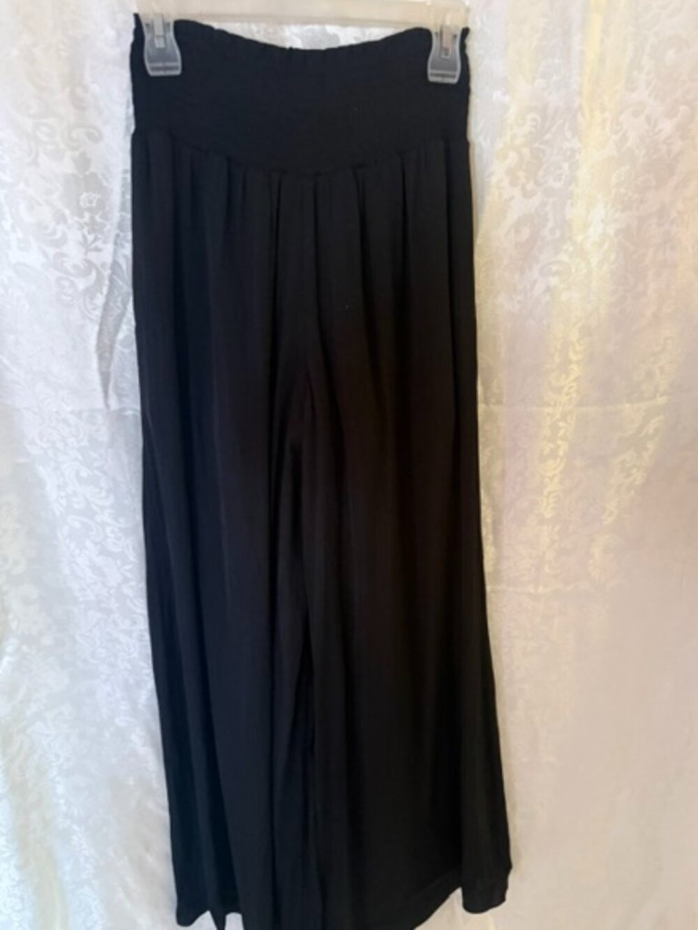 Ladies long wide leg pants